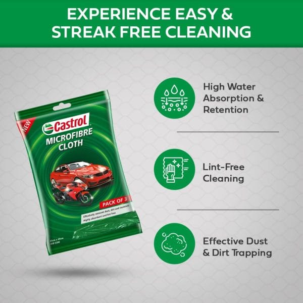 Castrol Microfibre Cloth for Cleaning - Image 5