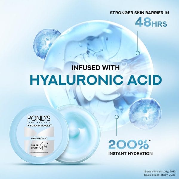Ponds Super Light Gel Oil Free Face Moisturizer 100 g - Image 3