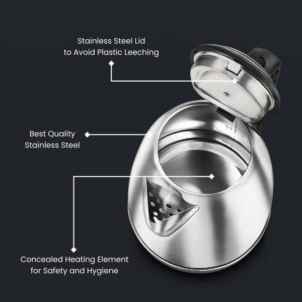 Prestige 1.5 litre PKOSS Stainless Steel Electric Kettle - Image 5