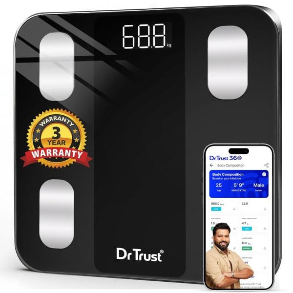 Dr Trust USA 526 Legend BMI Weight Scale & Body Fat Analyzer