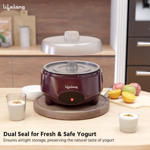 Lifelong Yogurt & Curd Maker for Home - Image 5