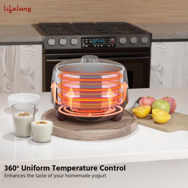 Lifelong Yogurt & Curd Maker for Home - Image 6