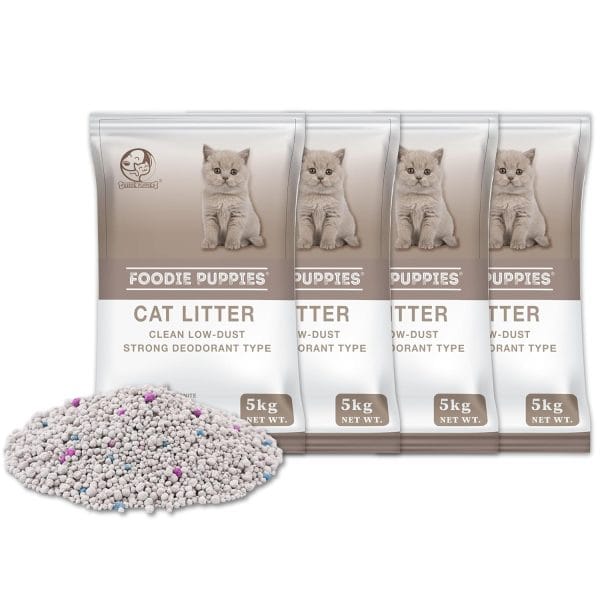 Foodie Puppies Natural Bentonite Cat Litter Sand - 20kg