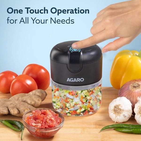 AGARO Elite Rechargeable Mini Electric Chopper - Image 3