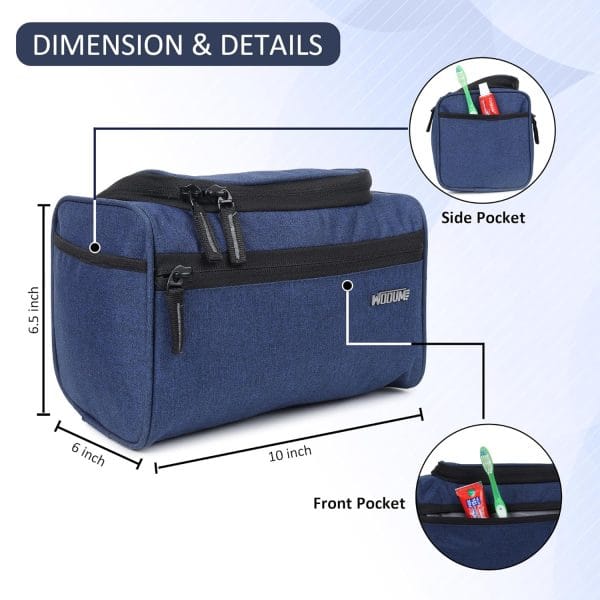 Wooum Travel Toiletry Bag for Men - Image 5