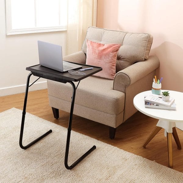 Amazon Basics Height Adjustable Laptop Table - Image 2